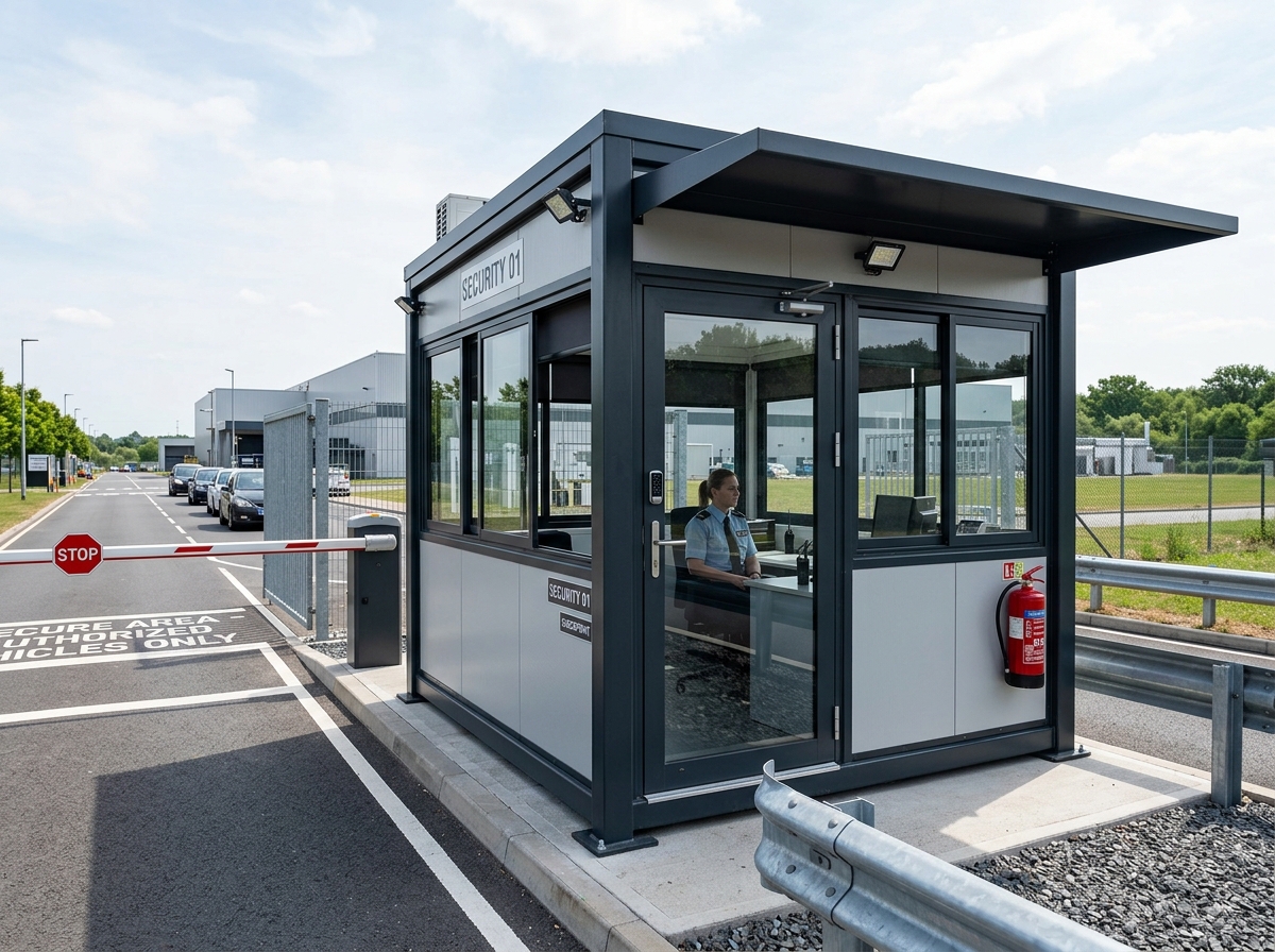 Example design of Security Guard Cabin